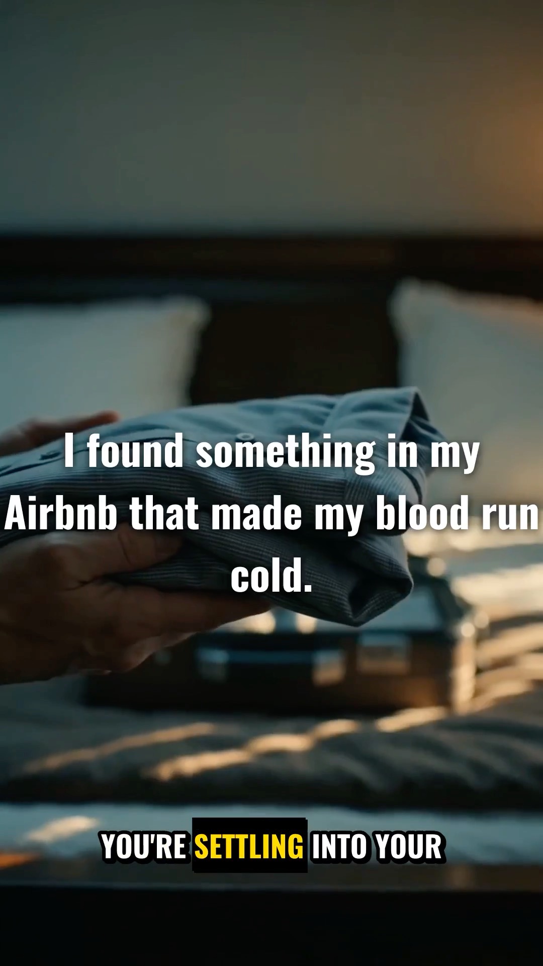 POV: you discover a hidden camera in your Airbnb