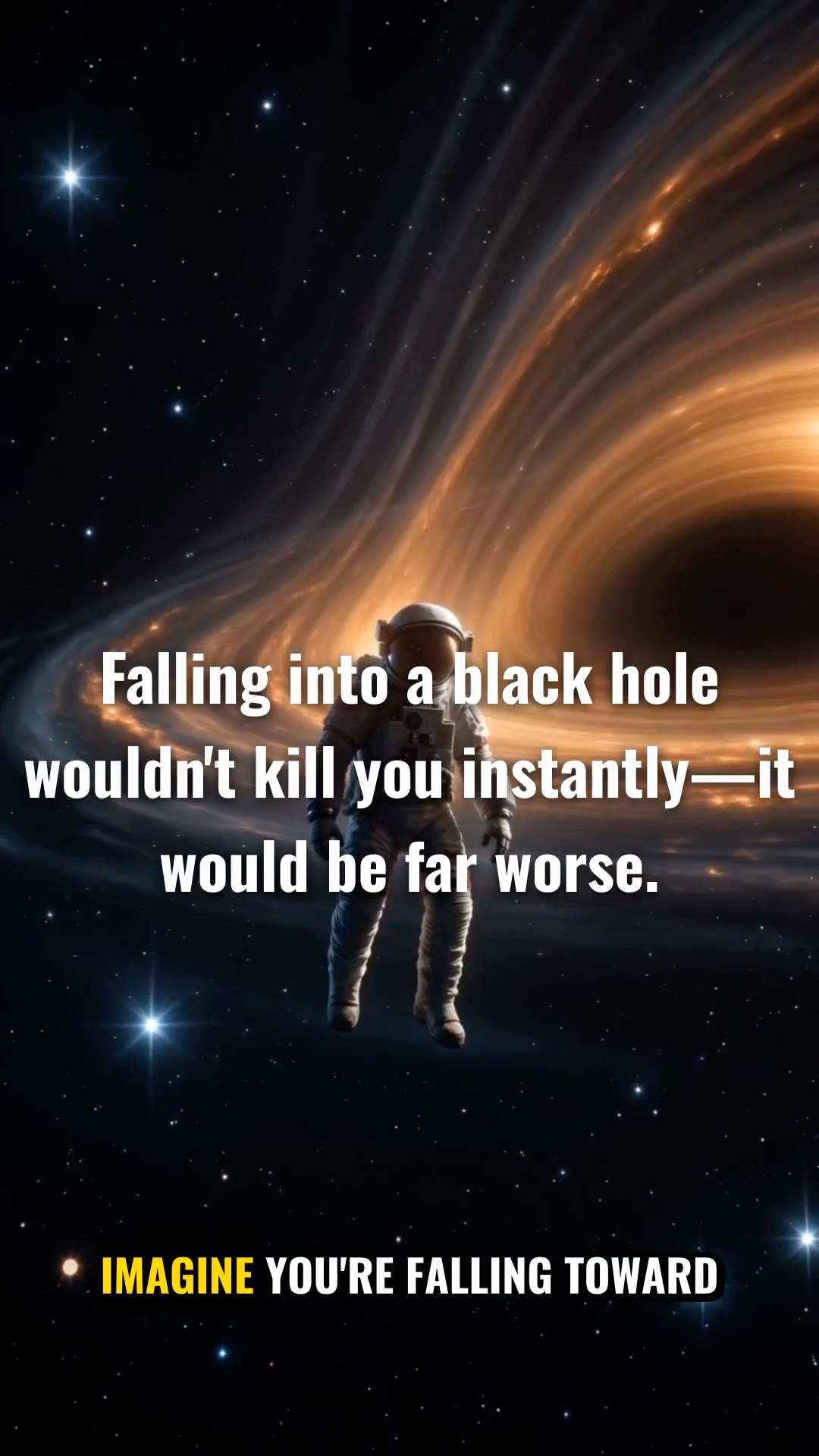 What would happen if you fell into a black hole